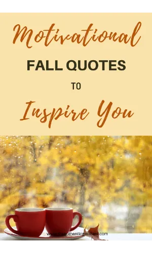 Inspirational quotes for Autumn