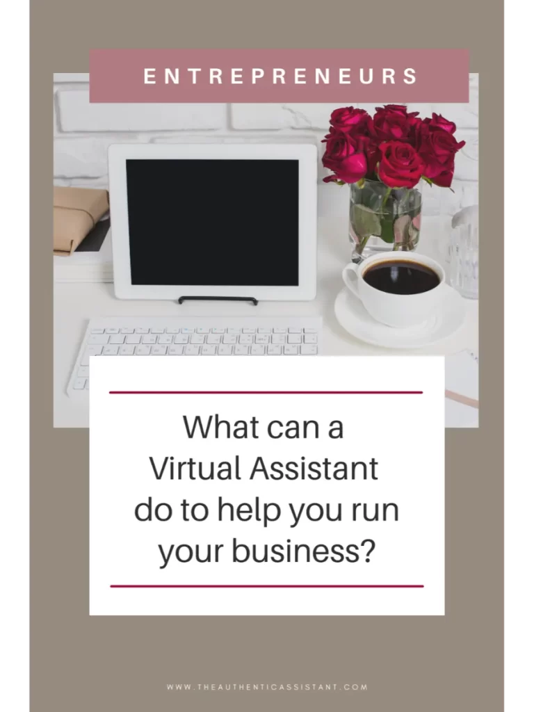 How can a virtual assistant help you run your business