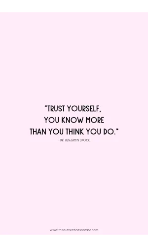 A collection of motivational trust yourself quotes