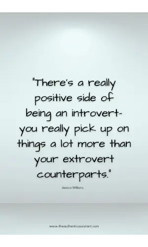 there is really a positive side of being an introvert