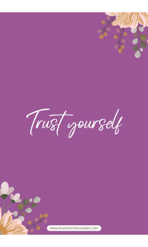 inspirational trust yourself quotes