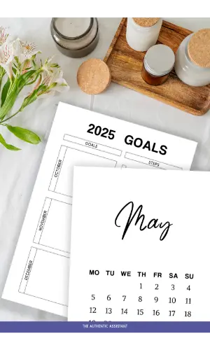 Free download. May monthly planners